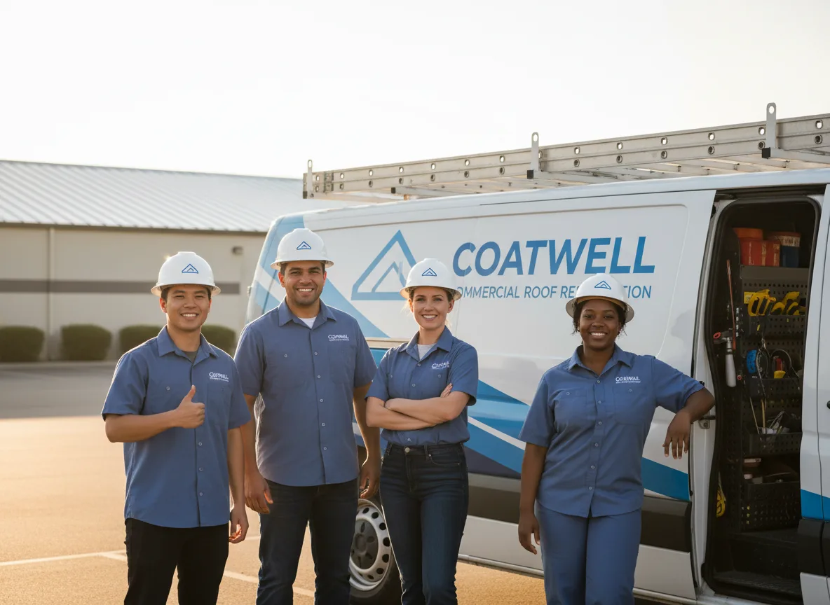 Commercial roof coating company in Allison, TX